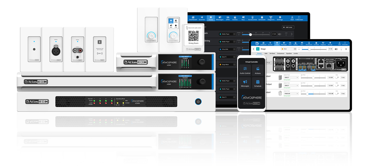 AtlasIED Atmosphere™ Digital Audio System Version 2.0 Software